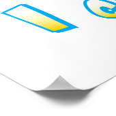 Vliegende pinguïn poster (Hoek)