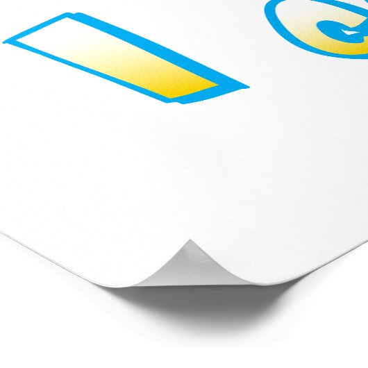 Vliegende pinguïn poster (Hoek)