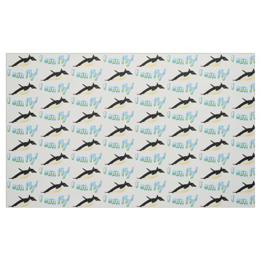 Vliegende pinguïn stof (Fat Quarter)