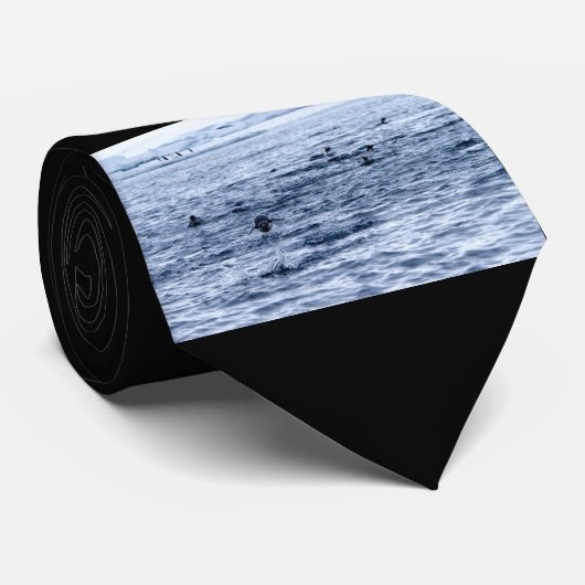 Vliegende pinguïn stropdas (Opgerold)