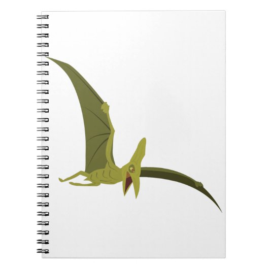 Vliegende pterodactyl notitieboek (Voorkant)