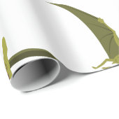 vliegende pterodactylus cadeaupapier (Rol Hoek)