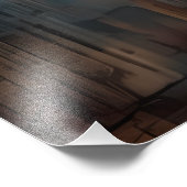 Vliegende raaf en middeleeuwse gotische kathedraal foto afdruk (Hoek)