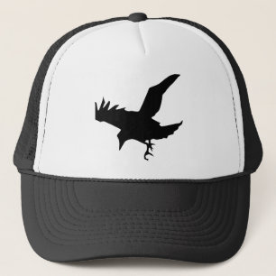 Vliegende Raaf Silhouet Cap Trucker Pet