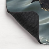 Vliegende RAVEN\CROW Mousepad Muismat (Hoek)