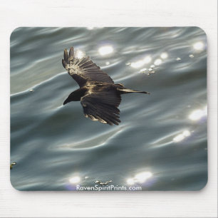Vliegende RAVEN\CROW Mousepad Muismat