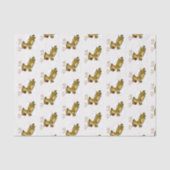 Vliegende rendierkliniek met prettige kerst tissuepapier (Voorkant)