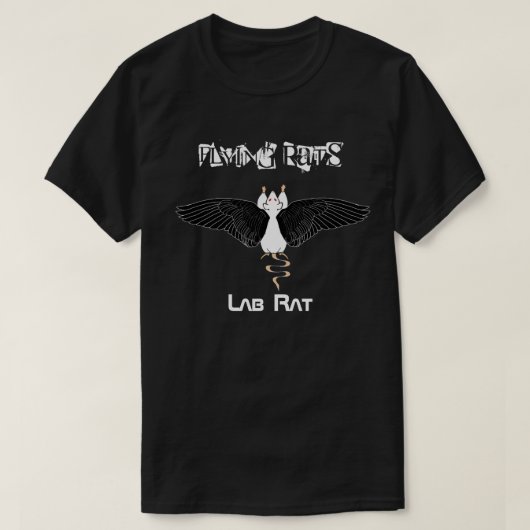 Vliegende ritten (Lab Rat Edition) T-shirt (Design voorkant)