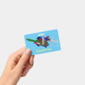 Vliegende schildpad badge (Handheld)