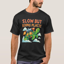 Vliegende Schildpad met Jetpack - Slow maar Going