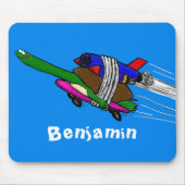 Vliegende schildpad muismat (Voorkant)