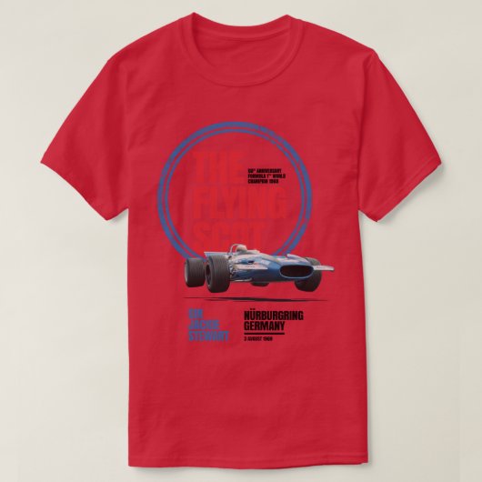 Vliegende Schot Nurburgring 1969 T-shirt (Design voorkant)