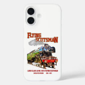 Vliegende Schot Stoomtrein Engels Locomotief Case-Mate iPhone Case (Achterkant)
