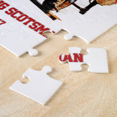 Vliegende Schot Stoomtrein Engels Locomotief Legpuzzel (Zijkant)