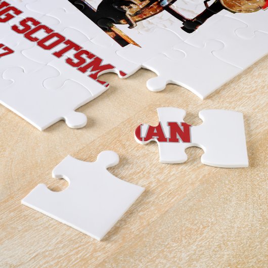 Vliegende Schot Stoomtrein Engels Locomotief Legpuzzel (Zijkant)