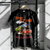 Vliegende Schot Stoomtrein Engels Locomotief T-shirt