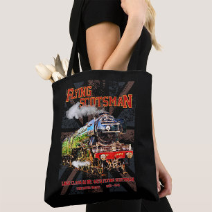 Vliegende Schot Stoomtrein Engels Locomotief Tote Bag