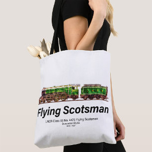 Vliegende Schot Stoomtrein Engels Locomotief Tote Bag