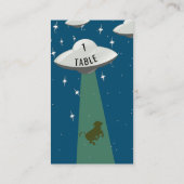 Vliegende Schotel Alien Koe Ontvoeringsplaats Plaatskaartje (Achterkant)