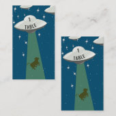 Vliegende Schotel Alien Koe Ontvoeringsplaats Plaatskaartje (Voorkant / Achterkant)