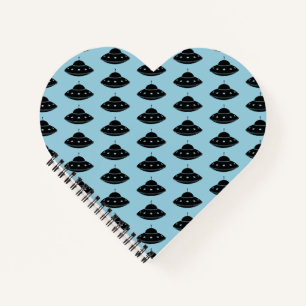 Vliegende schotel Science Fiction UFO Notitieboek