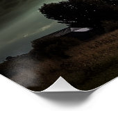 Vliegende schotelinvasie perfect poster (Hoek)