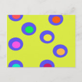 Vliegende schotels briefkaart (Voorkant)