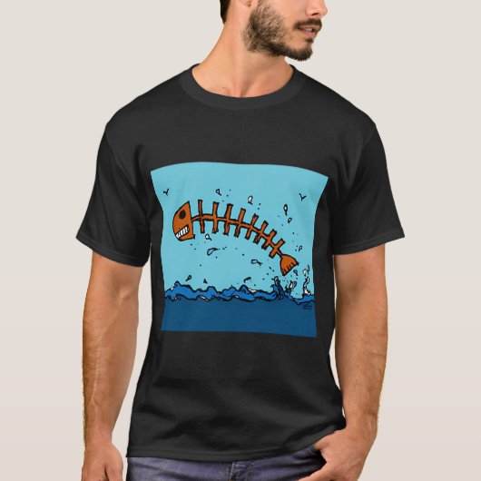 Vliegende Skelevis T-shirt (Voorkant)