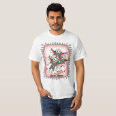 Vliegende Sock Monkey's T-shirt (Voorkant volledig)