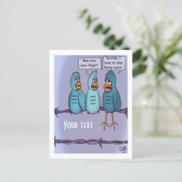 Vliegende strook briefkaart