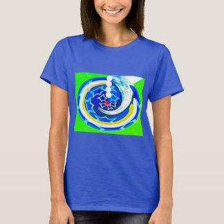 Vliegende succes sterren zomer vakanties t-shirt