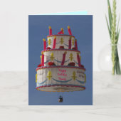 vliegende taart kaart (Voorkant)