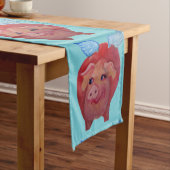 vliegende tafel korte tafelloper (Voorbeeld)