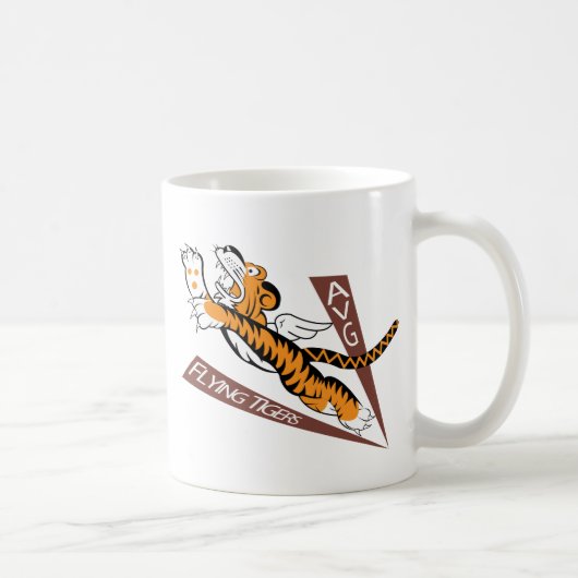Vliegende tigers koffiemok (Rechts)