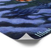 Vliegende tijgerafdrukken poster (Hoek)