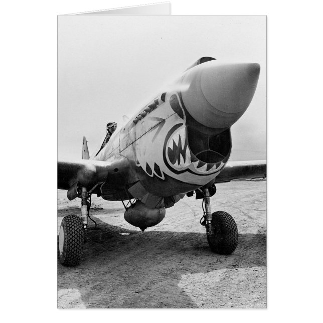 Vliegende Tijgers P-40 Warhawk, 1941 (Voorkant)