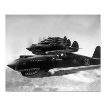 vliegende trekkers in formatie 1942