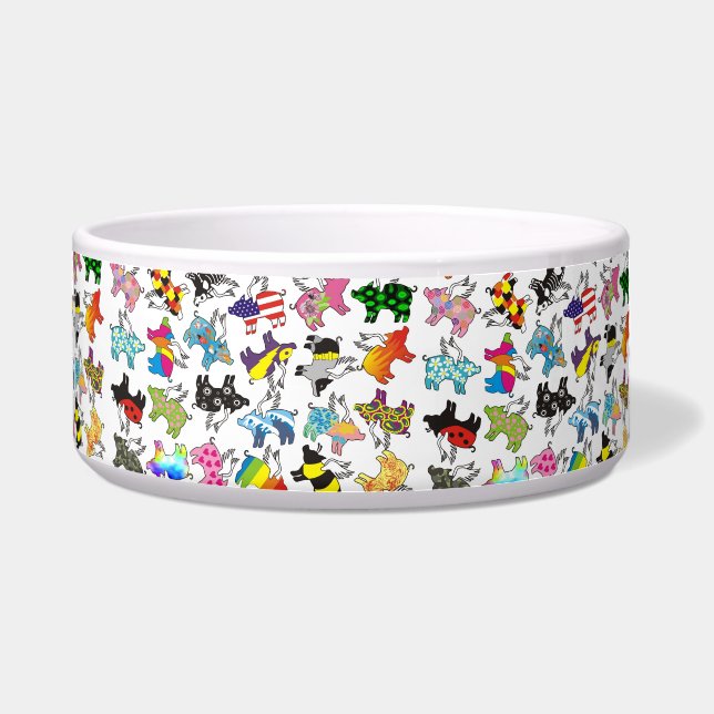 vliegende troep voerbakje (Voorkant)