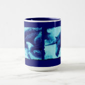 Vliegende Unicorn Fantasy Art Drink Mok (Midden)