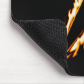 Vliegende V gitaar Muismat (Hoek)