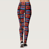 Vliegende Valentijn Harten Leggings (Achterkant)