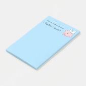 Vliegende Varken - Biggetje met Vleugels Post-it® Notes (Schuin)