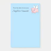 Vliegende Varken - Biggetje met Vleugels Post-it® Notes (Voorkant)