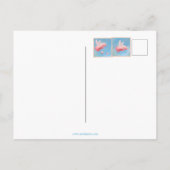 Vliegende varken briefkaart (Achterkant)