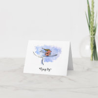 "Vliegende Varken" Cool Ski Springend Varken | All