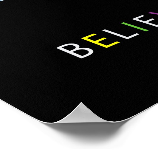 Vliegende varken in de gevangenis geloven poster (Hoek)