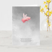 Vliegende varken kaart (Gele Bloem)