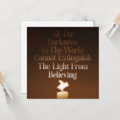 Vliegende varken Kaartenvlam Wenskaart Kaart (Voorkant / Achterkant in situ)