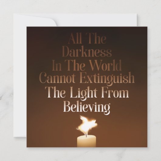 Vliegende varken Kaartenvlam Wenskaart Kaart (Voorkant)