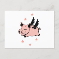 Vliegende varken met Angel Wings Fly Pigs